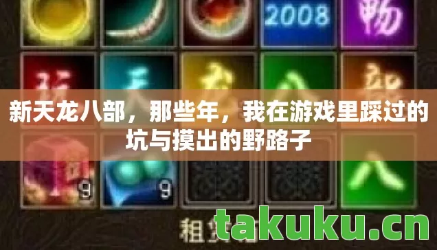 新天龙八部，那些年，我在游戏里踩过的坑与摸出的野路子