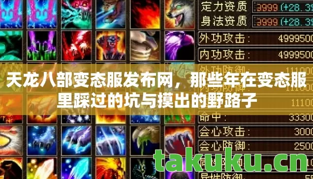 天龙八部变态服发布网，那些年在变态服里踩过的坑与摸出的野路子