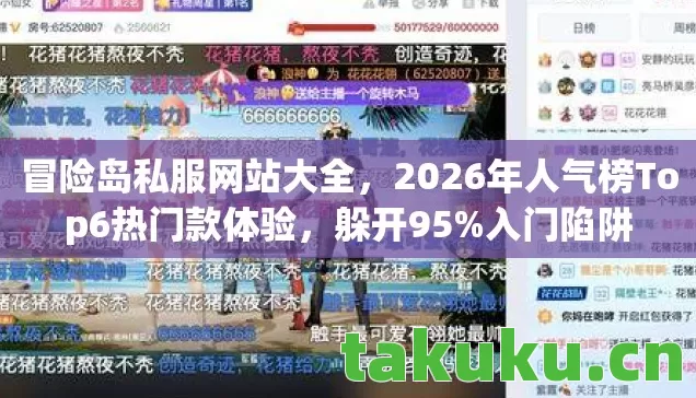 冒险岛私服网站大全，2026年人气榜Top6热门款体验，躲开95%入门陷阱