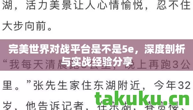 完美世界对战平台是不是5e，深度剖析与实战经验分享