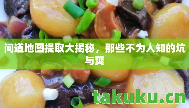问道地图提取大揭秘,那些不为人知的坑与爽 问道地图提取大揭秘,那些不为人知的坑与爽