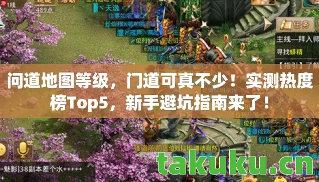 问道地图等级，门道可真不少！实测热度榜Top5，新手避坑指南来了！