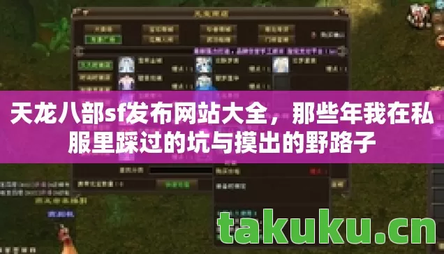 天龙八部sf发布网站大全,那些年我在私服里踩过的坑与摸出的野路子 天龙八部sf发布网站大全,那些年我在私服里踩过的坑与摸出的野路子