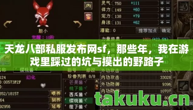 天龙八部私服发布网sf,那些年,我在游戏里踩过的坑与摸出的野路子 天龙八部私服发布网sf,那些年,我在游戏里踩过的坑与摸出的野路子
