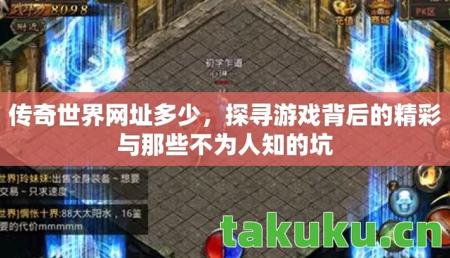 传奇世界网址多少,探寻游戏背后的精彩与那些不为人知的坑 传奇世界网址多少,探寻游戏背后的精彩与那些不为人知的坑
