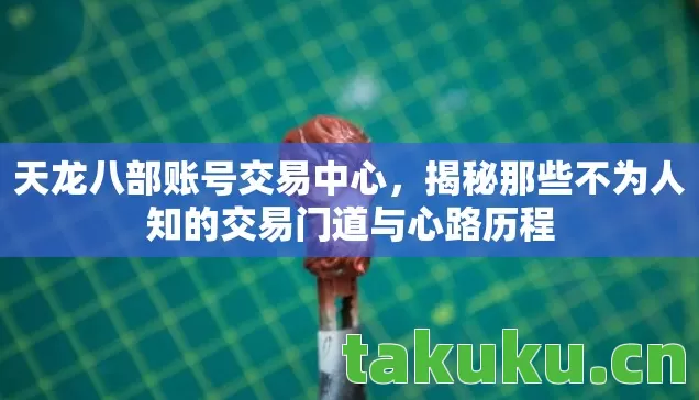 天龙八部账号交易中心，揭秘那些不为人知的交易门道与心路历程