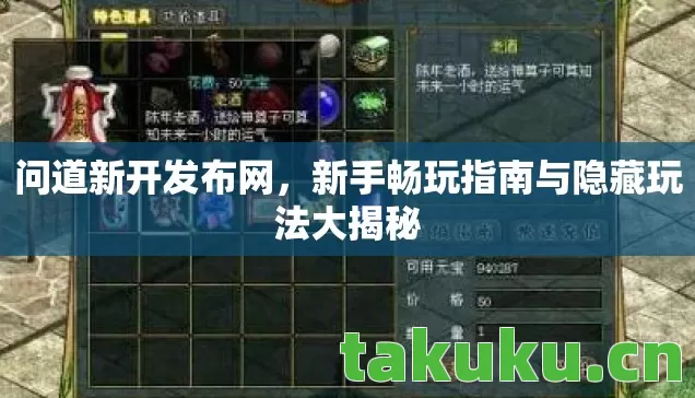 问道新开发布网,新手畅玩指南与隐藏玩法大揭秘 问道新开发布网,新手畅玩指南与隐藏玩法大揭秘