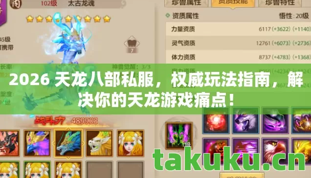 2026 天龙八部私服,权威玩法指南,解决你的天龙游戏痛点! 2026 天龙八部私服,权威玩法指南,解决你的天龙游戏痛点!