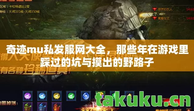 奇迹mu私发服网大全,那些年在游戏里踩过的坑与摸出的野路子 奇迹mu私发服网大全,那些年在游戏里踩过的坑与摸出的野路子