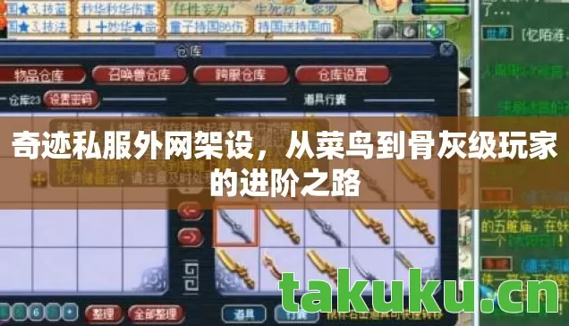 奇迹私服外网架设,从菜鸟到骨灰级玩家的进阶之路 奇迹私服外网架设,从菜鸟到骨灰级玩家的进阶之路