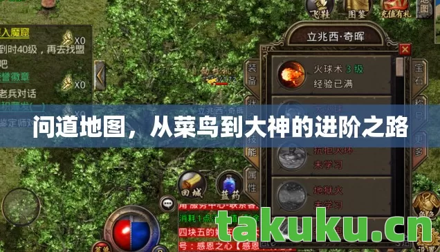 问道地图，从菜鸟到大神的进阶之路