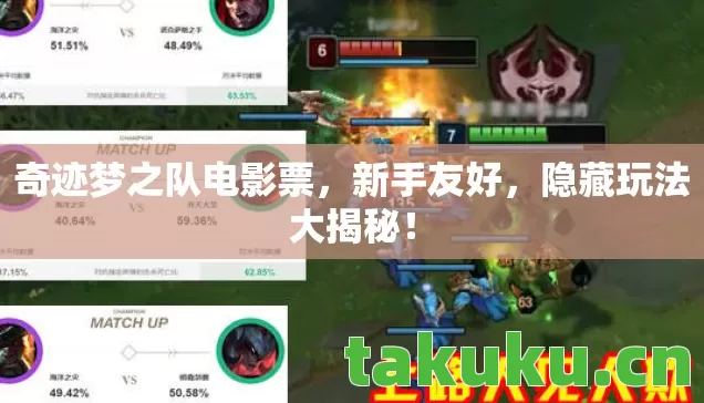 奇迹梦之队电影票,新手友好,隐藏玩法大揭秘! 奇迹梦之队电影票,新手友好,隐藏玩法大揭秘!