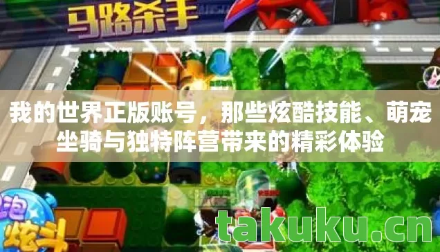 萌宠坐骑与独特阵营带来的精彩体验图片