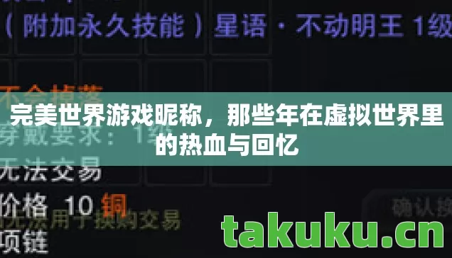 那些年在虚拟世界里的热血与回忆图片