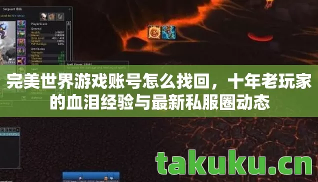 十年老玩家的血泪经验与最新私服圈动态图片