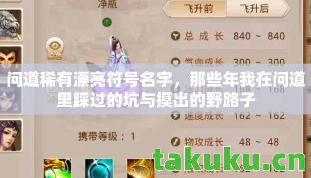 那些年我在问道里踩过的坑与摸出的野路子图片