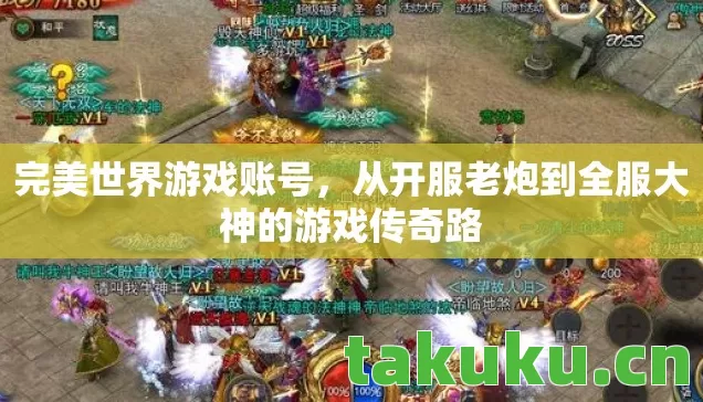从开服老炮到全服大神的游戏传奇路图片