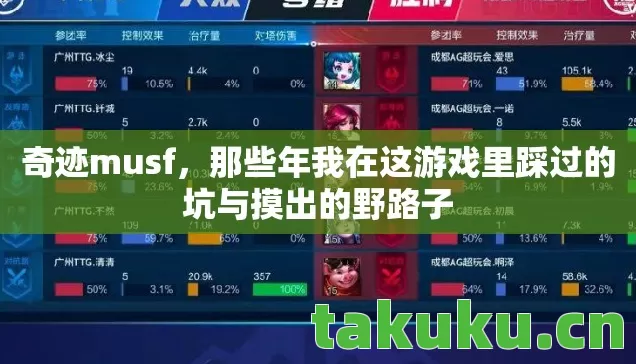 那些年我在这游戏里踩过的坑与摸出的野路子图片