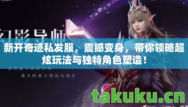 带你领略超炫玩法与独特角色塑造图片