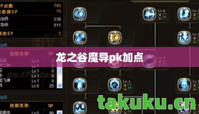 龙之谷魔导pk加点