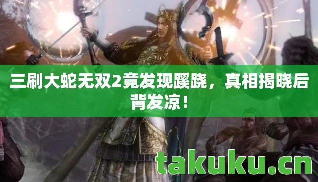 三刷大蛇无双2竟发现蹊跷图片