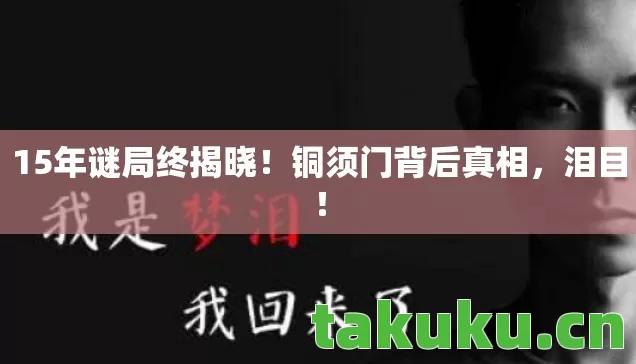 15年谜局终揭晓！铜须门背后真相，泪目！