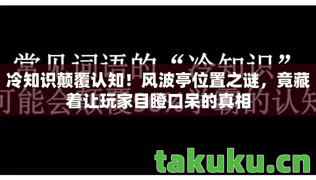 竟藏着让玩家目瞪口呆的真相图片