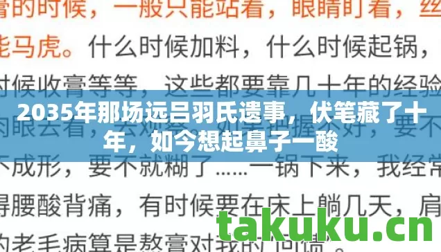2035年那场远吕羽氏遗事图片