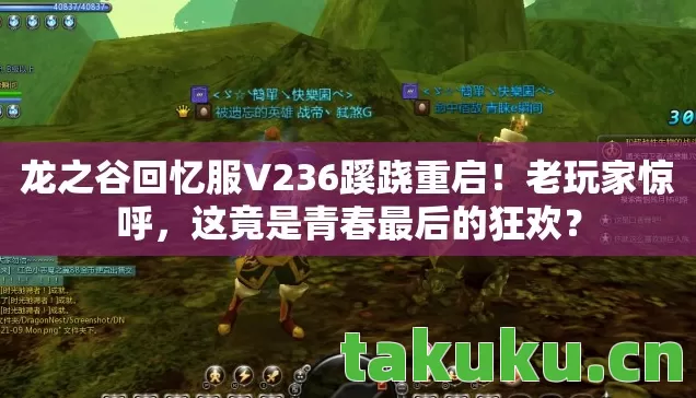 龙之谷回忆服V236蹊跷重启图片