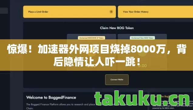 惊爆!加速器外网项目烧掉8000万,背后隐情让人吓一跳! 惊爆!加速器外网项目烧掉8000万,背后隐情让人吓一跳!
