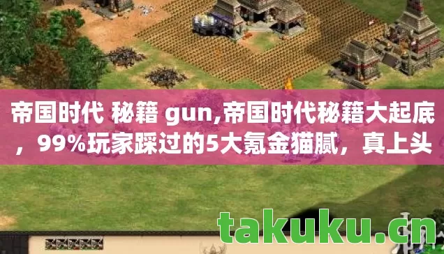 帝国时代 秘籍 gun,帝国时代秘籍大起底,99%玩家踩过的5大氪金猫腻,真上头! 帝国时代 秘籍 gun,帝国时代秘籍大起底,99%玩家踩过的5大氪金猫腻,真上头!