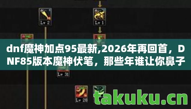 dnf魔神加点95最新,2026年再回首,DNF85版本魔神伏笔,那些年谁让你鼻子一酸? dnf魔神加点95最新,2026年再回首,DNF85版本魔神伏笔,那些年谁让你鼻子一酸?