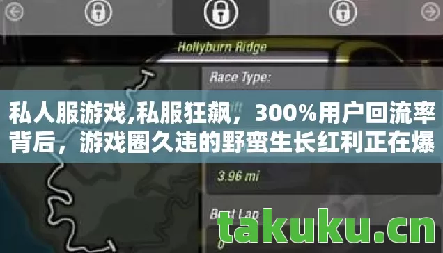 私人服游戏,私服狂飙,300%用户回流率背后,游戏圈久违的野蛮生长红利正在爆发 私人服游戏,私服狂飙,300%用户回流率背后,游戏圈久违的野蛮生长红利正在爆发