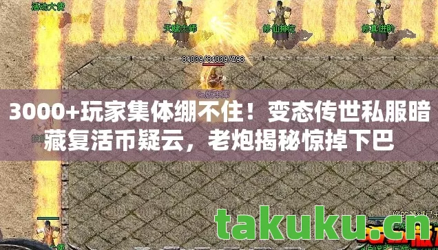 变态传世私服暗藏复活币疑云图片