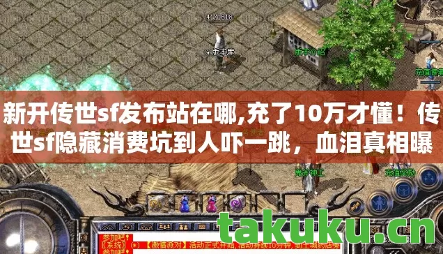 传世sf隐藏消费坑到人吓一跳图片