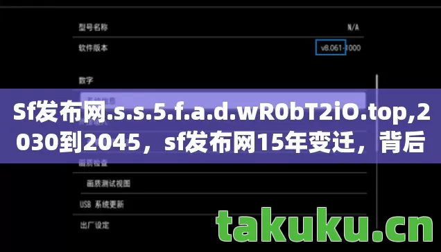 Sf发布网.s.s.5.f.a.d.wR0bT2iO.top,2030到2045,sf发布网15年变迁,背后藏着何等震撼秘密? Sf发布网.s.s.5.f.a.d.wR0bT2iO.top,2030到2045,sf发布网15年变迁,背后藏着何等震撼秘密?