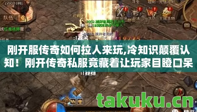 刚开传奇私服竟藏着让玩家目瞪口呆的秘密图片