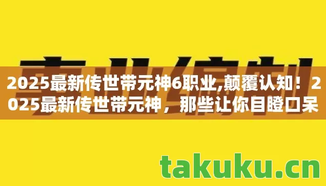 2025最新传世带元神6职业图片