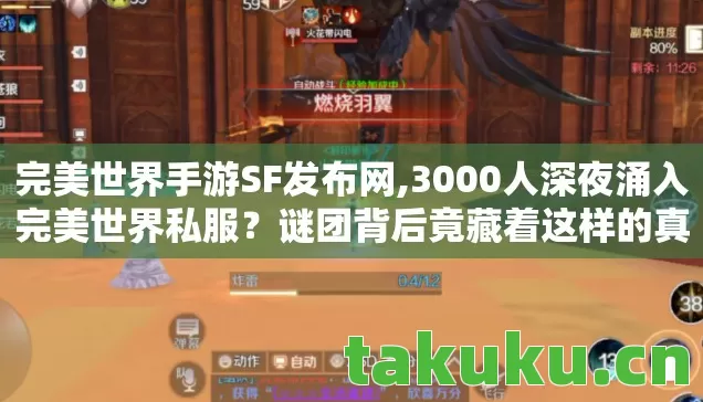 3000人深夜涌入完美世界私服图片